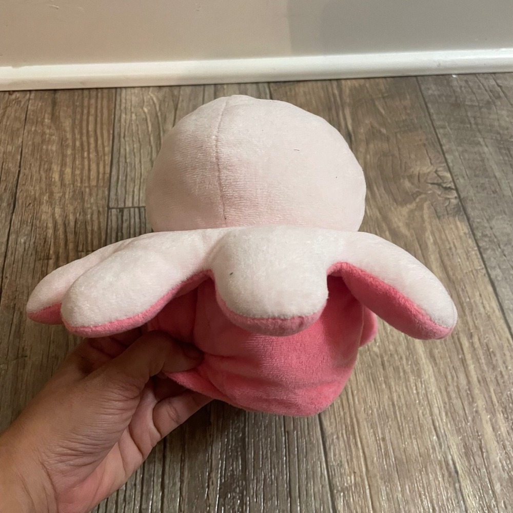 Reversible Octopus Plushie Pink Mood Flip Stuffed Animal Sensory Toy 4.5 inch - Picture 4 of 5